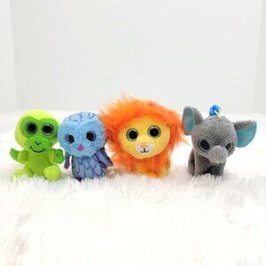 Ty Teenie Beanie Boo Mini Plush Stuffed Animals Coconut Spells Bushy Peanut Set